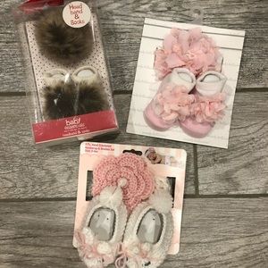 Head band and socks sets